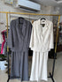 Hight Quality Double Breasted Blazer With Pant Sets